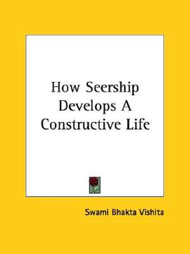 portada how seership develops a constructive life (en Inglés)