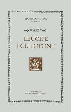 portada Leucipe i Clitofont (in Catalá)