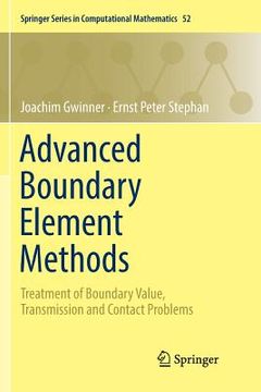 portada Advanced Boundary Element Methods: Treatment of Boundary Value, Transmission and Contact Problems (in English)