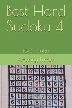 portada Best Hard Sudoku 4: 150 Puzzles (in English)