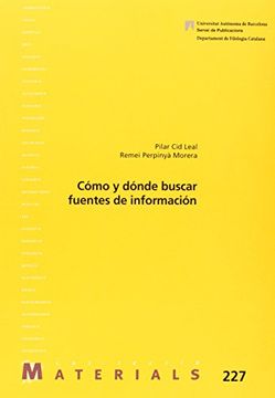 portada Cómo y Dónde Buscar Fuentes de Información: 227 (Materials) (in Spanish)