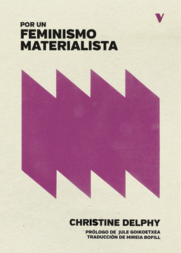 portada Por un Feminismo Materialista (in Spanish)