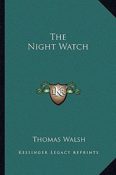 portada the night watch (en Inglés)