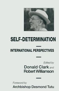 portada Self-Determination: International Perspectives (en Inglés)