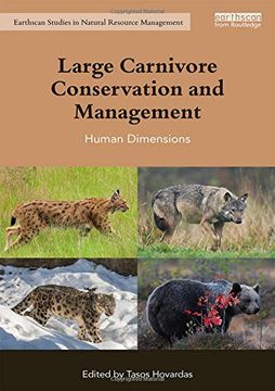 portada Large Carnivore Conservation and Management: Human Dimensions (in English)