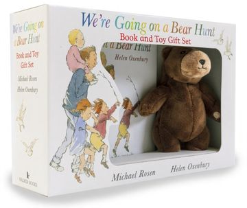 portada We're Going on a Bear Hunt Book and Toy Gift Set
