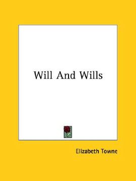 portada will and wills (en Inglés)