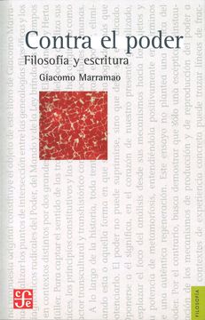 portada Contra el Poder. Filosofía y Escritura (in Spanish)