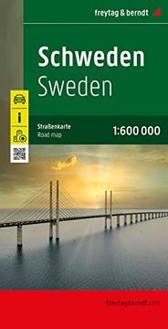 portada F&b Sweden Road map 1: 600,000