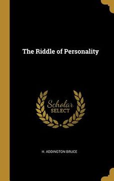 portada The Riddle of Personality (in English)
