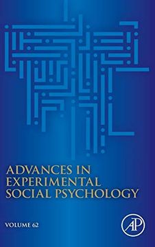 portada Advances in Experimental Social Psychology: Volume 62 (in English)