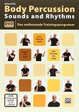 portada Body Percussion Sounds and Rhythms: Das Umfassende Trainingsprogramm mit DVD (en Alemán)