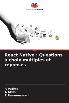 portada React Native: Questions à choix multiples et réponses (en Francés)