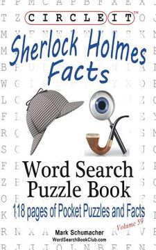 portada Circle It, Sherlock Holmes Facts, Word Search, Puzzle Book (in English)