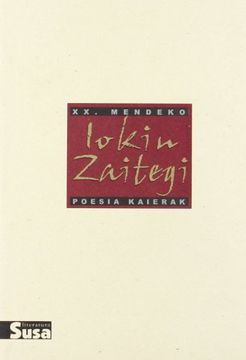 portada Iokin Zaitegi - Xx. Mendeko Poesia Kaierak (en Euskera)