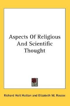 portada aspects of religious and scientific thought (en Inglés)