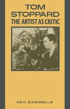 portada Tom Stoppard: The Artist as Critic (en Inglés)