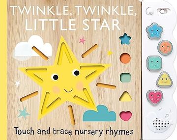 portada Touch and Trace Nursery Rhymes: Twinkle, Twinkle Little Star With 5-Buttton Light and Sound 