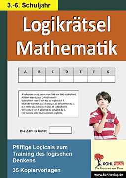 portada Logikrätsel Mathematik Pfiffige Logicals zum Training des logischen Denkens (in German)