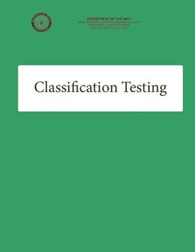 portada Classification Testing (en Inglés)