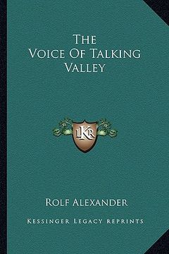 portada the voice of talking valley (en Inglés)