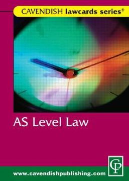 portada Cavendish: As Level Lawcard (en Inglés)