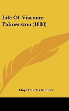 portada life of viscount palmerston (1888) (in English)
