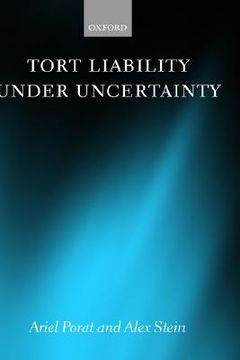 portada tort liability under uncertainty (in English)