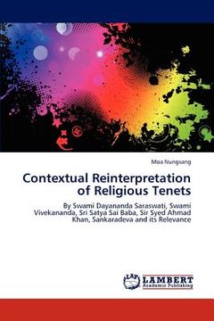 portada contextual reinterpretation of religious tenets (en Inglés)