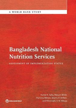 portada Bangladesh National Nutrition Services (en Inglés)