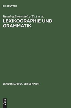 portada Lexikographie und Grammatik (Lexicographica. Series Maior) (en Alemán)