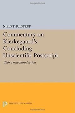 portada Commentary on Kierkegaard's "Concluding Unscientific Postscript": With a new Introduction (Princeton Legacy Library) (en Inglés)