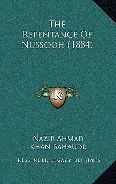 portada the repentance of nussooh (1884) (en Inglés)