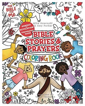 portada Bible Stories & Prayers Coloring Book: The Bible for me (en Inglés)