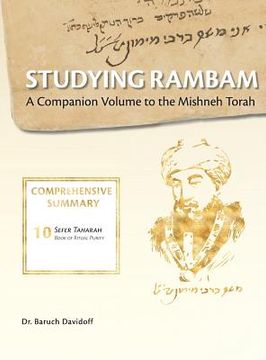 portada Studying Rambam. A Companion Volume to the Mishneh Torah.: Comprehensive Summary Volume 6. (in English)