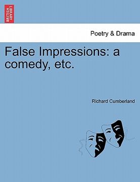 portada false impressions: a comedy, etc. (in English)