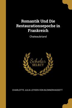 portada Romantik und die Restaurationsepoche in Frankreich (in German)