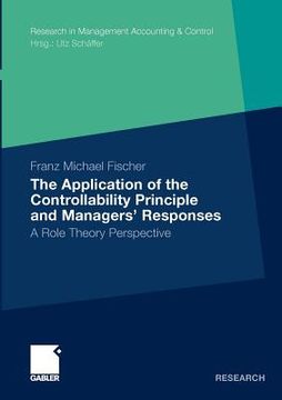 portada the application of the controllability principle and managers responses: a role theory perspective (en Inglés)