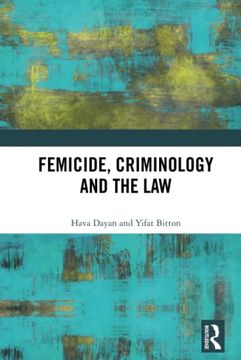 portada Femicide, Criminology and the law (en Inglés)