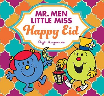 portada Mr. Men Little Miss Happy Eid: The Perfect Children’S Gift for eid and Ramadan (en Inglés)