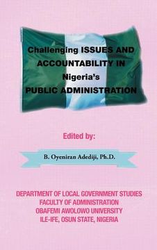 portada challenging issues and accountability in nigeria's public administration (in English)