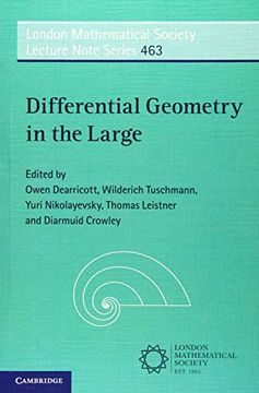 portada Differential Geometry in the Large: 463 (London Mathematical Society Lecture Note Series, Series Number 463) 