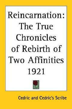 portada reincarnation: the true chronicles of rebirth of two affinities 1921 (en Inglés)