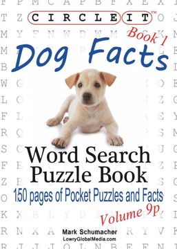 portada Circle it, dog Facts, Book 1, Pocket Size, Word Search, Puzzle Book (en Inglés)