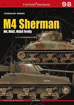 portada M4 Sherman m4, M4A1, M4A4 Firefly (Top Drawings) (in English)