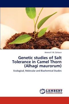 portada genetic studies of salt tolerance in camel thorn (alhagi maurorum) (in English)