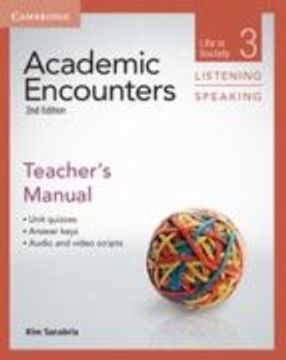 portada ACADEMIC ENCOUNTERS LEVEL 3 TEACHER S MANUAL LISTENING AND SPEAKING 2ND EDITION (En papel)