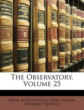 portada the observatory, volume 25 (en Inglés)