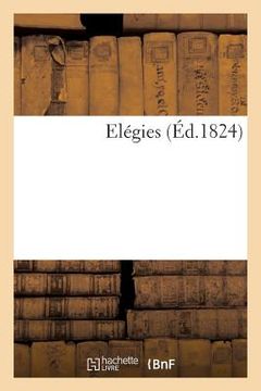 portada Elégies (Éd.1824) (en Francés)