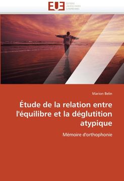 portada Etude de La Relation Entre L'Equilibre Et La Deglutition Atypique